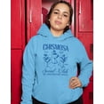 thumbnail image 2 of Chismosa Social Club Comfy Warm Hoodie | No Pos Wow! By Invitation Only! Funny Latino Fleece-Lined Crewneck | 3 Colors Available, 2 of 5