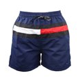 thumbnail image 1 of Maillot de Bain Homme Basique Long Short de Surf avec Poche, Bleu Marine, 1 of 5