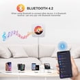 thumbnail image 3 of Reproductor de CD portátil Bluetooth noenname_null White, 3 of 6