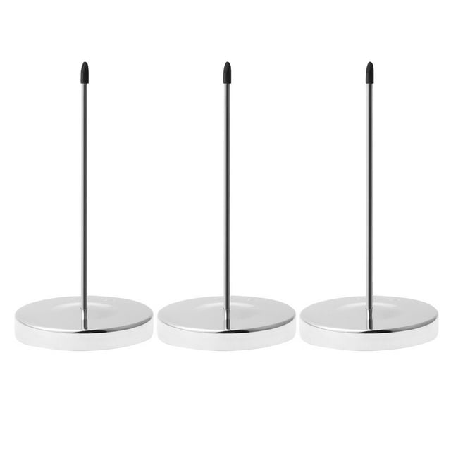 3 unids Desktop Straight Rods Paper Memo Holders Office Recibo Bill Titters