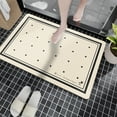 thumbnail image 5 of Bath Mat Washable Rug Diatomite Floor Mat 15.74x23.62 in Household Bathroom Absorbent Door Mat Bathroom Diatomite Foot Mat Non Slip Floor Mat Absorbent Drying Mat for Floor,Tub & Shower, 5 of 7