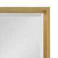 thumbnail image 3 of Kate and Laurel Calter Modern Decorative Framed Beveled Wall Mirror, 25.5x37.5 Gold, 3 of 6