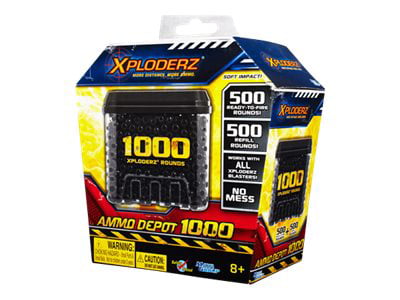 Xploderz Ammo DEPOT Refill 1000 Rounds Exploders Xploders for sale online 
