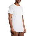 thumbnail image 3 of No Boundaries Men's Elongated T-Shirt with Short Sleeves, 2-Pack, 3 of 9