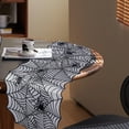 thumbnail image 2 of Spider Web Lace Table Runner Halloween Decor 17.7 x 64.2 Inch Black Lace Halloween Table Runner for Dinner Party Home Decor Indoor Kitchen Table Centerpiece Halloween Masquerade Accessories, 2 of 5