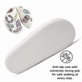 thumbnail image 4 of BERANMEY Cute Smile Cowboy Slippers for Women Perfect Soft Plush Comfy Warm Slip-On Western Boots Slippers fo Women Indoor Fluffy House Slippers for Women and Men Non-slip Fuzzy Flat Slides, 4 of 8