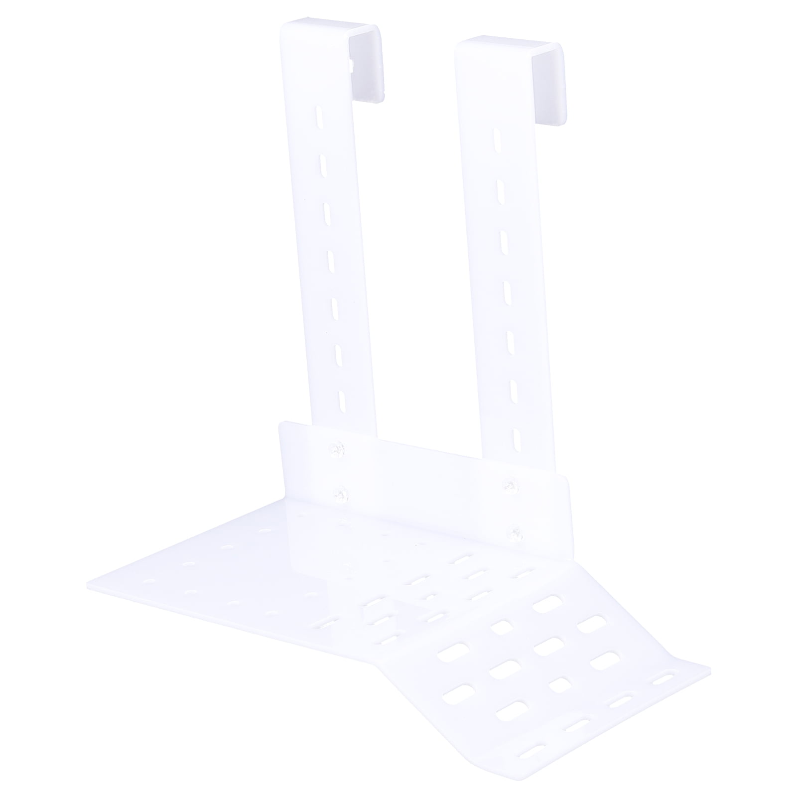 PTOOTP White Acrylic Reptile Basking Platform for Aquarium with Strong Hooks and Climbing Ladder