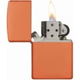 thumbnail image 2 of Zippo Orange Matte Lighter, 2 of 5