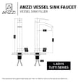 thumbnail image 4 of Anzzi L-AZ075 Tutti Single Hole Single-Handle Bathroom Faucet in Polished Chrome, 4 of 4