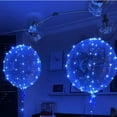 thumbnail image 4 of Blue LED Light Up Bobo Balloons 20Inch for Party Birthday Anniversary Wedding Decor, 4 of 5