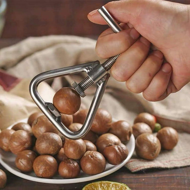 Nut crackers Tool for All Nuts Heavy Duty Stainless Steel Pecan Walnut Plier Opener Tool for Black Walnut Macadamia Nuts Hazelnut
