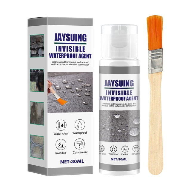 Agent Imperméable, Scellant Isolant Imperméable, Agent de Réparation de Mur, Réparation, avec 30ml