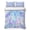 Multi, variant on King Quilt Set 96''x106'', Stained Glass Lightweight Summer Bedspread Coverlet Set with 2 Pillow Shams, Blue Purple Floral Geometric Breathable All Season Quilt Bedding for Bedroom/Guest Room