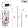 thumbnail image 3 of Gnomes Tumbler 20oz Travel Coffee Mug Stainless Steel Double Wall Insulated Tumblers with Lid and Straw Tumbler Cups BPA Free, 3 of 7