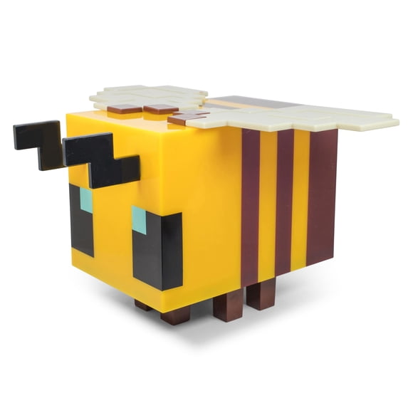 Minecraft Lumière d'Ambiance Figurative Bee Jaune / 5 Pouces de Hauteur