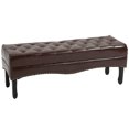 thumbnail image 2 of Topcobe Tabouret Rembourré Moderne de Banc Rembourré pour Chambre d'Entrée, Brun, 2 of 11