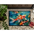 thumbnail image 6 of Carolines Treasures DAC2799MAT 0.15 x 18 x 27 in. Koi Fish Doormat, 6 of 6