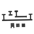 thumbnail image 1 of Towel Bar, Bathroom Towel Holder Matte Black Waterproof  For Showers For Kitchen For Jackets, 1 of 8