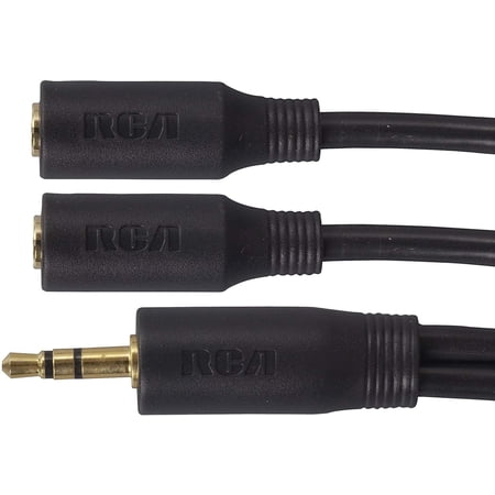 RCA AH202 3.5mm Plug  Y  Adapter 3-Inch Cable price history on PriceWatchPro