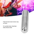 thumbnail image 4 of Metal Guitar Slide Rod, Erosion Resistance Guitar Slide Tone Bar Stainless Steel Top Finger Slot  for Stringed Instrument, 4 of 7