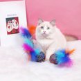 thumbnail image 2 of Cat Ball Toy Artificial Feather Cat Interactive Toy Cat Teaser Toy Pet Sound Toy, 2 of 10