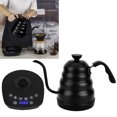 thumbnail image 4 of Heat Insulation Gooseneck Coffee Pot, Black EU Plug Coffee Kettle, Electric Coffee Kettle, For Home Office, 4 of 8