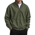 thumbnail image 2 of LONKITO Mens Jackets Lightweight Waffle Casual Sweatshirt Outerwear Jackets with Pockets, 2 of 8