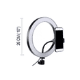 thumbnail image 3 of Aro De Luz Led 26 Cm Con Tripié Soporte Celular Negro, 3 of 3