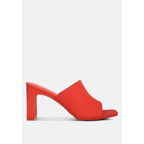 Cannes Slim Block Heel Sandals