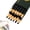 Black, variant on 12pcs 6.69in Fade-Proof Peel-Off Wax Marking Pencils, Wood Based Peelable China Markers for Metal Vinyl Glass Industrial Workshop Labeling, Yellow