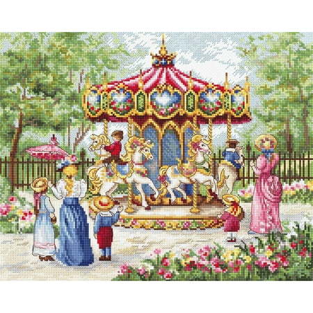 UPC: 4840746045103 | Counted Cross Stitch Kit Magical Horses Leti979