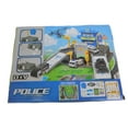 thumbnail image 4 of Police Fire Fighting Squad Parking Garage Toy Set, Includes Firefighter Toy Truck with Extendable Rescue Ladder, Helicopter, 4 of 4