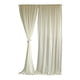 thumbnail image 4 of Cortinas de fondo de 2 paneles, fondo ligero con bolsillos para varillas, fondo suave Beige, 4 of 9
