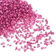 thumbnail image 1 of Triturado Vidrio Chips 100g/3.5oz 2mm-4mm Irregular Metálico Brillante Vidrio para Artesanía Bricolaje Jarrón Relleno Epoxi Resina Decoración, Rosa Rojo, 1 of 5