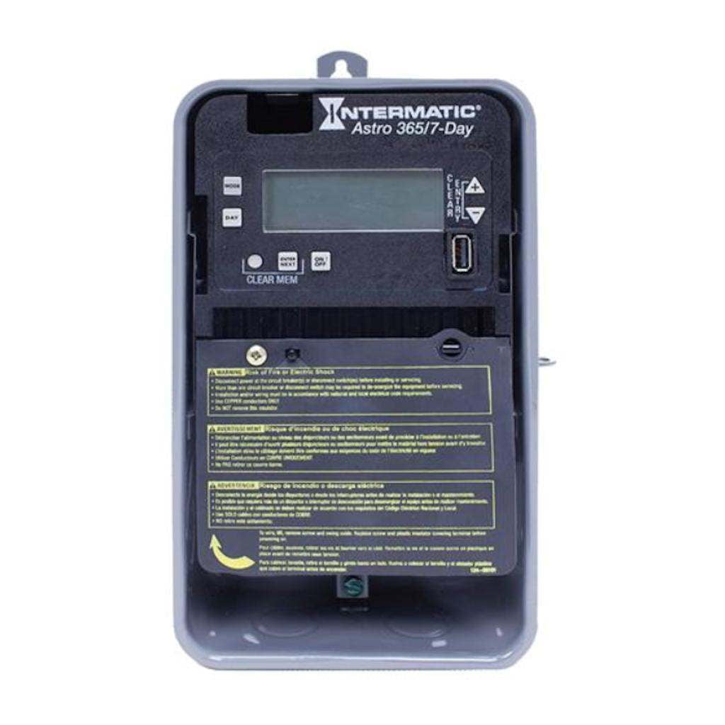 INTERMATIC ET2805CR Electronic Timer,Astro 7/365 Days,30A