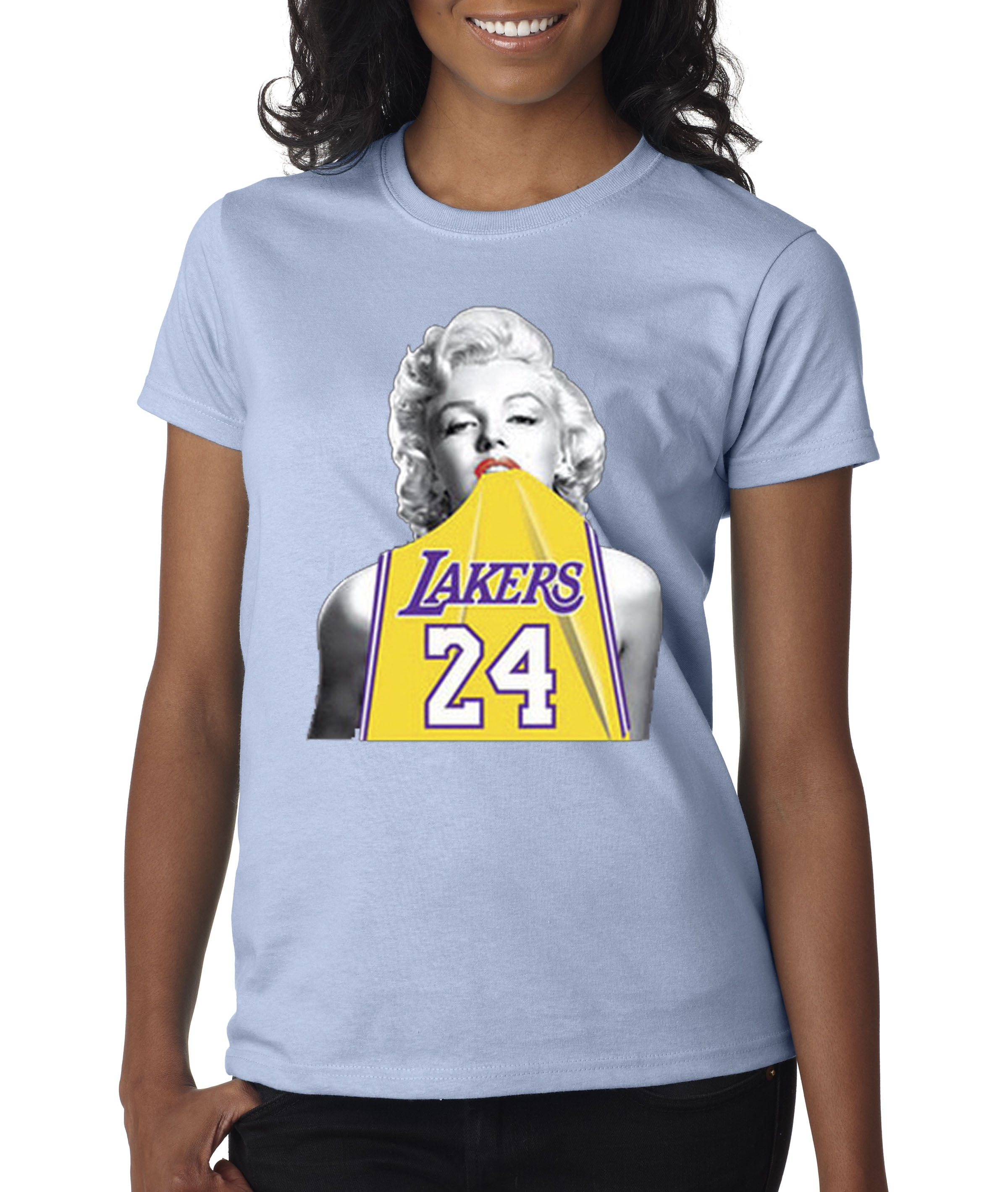 t shirt marilyn monroe lakers