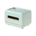 thumbnail image 1 of Ficarrico Caja de pañuelos con almacenamiento, caja de pañuelos, caja de pañuelos multifunción organizador de almacenamiento para baño, dormitorio y oficina, 1 of 5