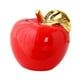 thumbnail image 2 of Figura de manzana, adorno moderno de cerámica, regalo de manzana, estatua de fruta, escultura para Diámetro 105 cm, 2 of 9
