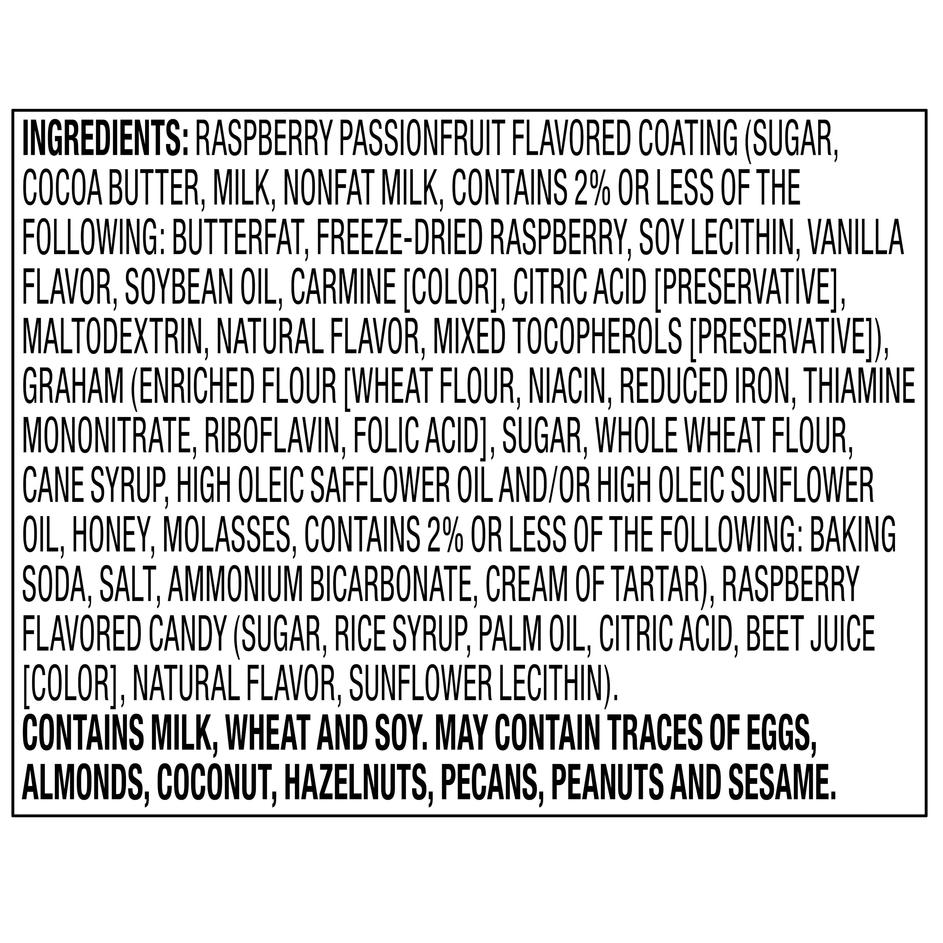 bettergoods Raspberry Passionfruit Flavored Coated Mini Graham Cookies, 5 oz