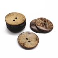 thumbnail image 1 of YaHoGa 20PCS Natural Coconut Shell Buttons 38MM Large Coconut Buttons for Sewing DIY Crafts (38mm), 1 of 4