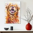 thumbnail image 5 of Nova Scotia Duck Tolling Retriever Dog Canvas Wall Art Prints,Watercolor Dog Art Canvas Painting Poster,Pet Canvas Painting Puppy Artwork 8x12 inches, 5 of 6