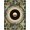 Multicolor Teal Mustard, Pattern 19, variant on ODIKA 8'x10' Washable Area Rug Vinyl Record Vintage Turntable Motif Soundwave Music Retro Note for Living Room, Under Sectional, Family , Durable, Non-Slip