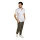thumbnail image 5 of Camisa Manga Corta Hombre Casual Cuello Mao Stretch Blanca, 5 of 8