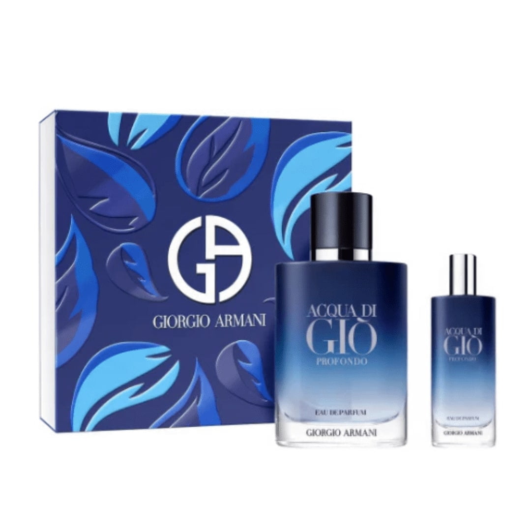 Perfume Acqua Di Gio Profondo Varon Edp 100 Ml / 15 Ml Estuche