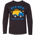 thumbnail image 3 of Inktastic Dump Truck Big Bro Long Sleeve Youth T-Shirt, 3 of 5