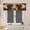 Color 6, variant on AshasdS Christmas Bow Ornament Window Valance Holiday Curtain Valance Seasonal Winter Kitchen Window Decor