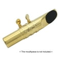 thumbnail image 3 of Kit d'Accessoires Saxophone Saxophone 3-en-1 avec Saxophone Mute + Brosse d'Embouchure + Patchs d'Embouchure, 3 of 7