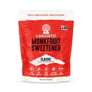 Lakanto Monk Fruit Sweetener, Classic, 8.29 oz
