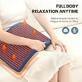 thumbnail image 3 of Heating Pad, Large Size 12''x24'' with 4 Heat Settings, Auto Shut-off - Blue, 3 of 11