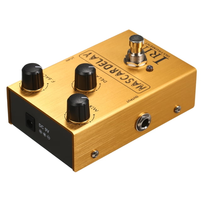 IRIN Delay Guitar Effect Pedal with Mix/Feedback/Delay 3 Control Knobs